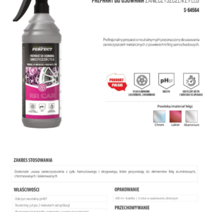 Agent pentru curatarea jantelor de depuneri, murdarie, substante gudronate 1 L STALCO PERFECT S-64564