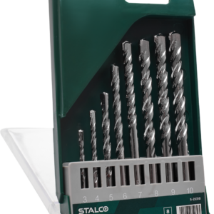 Burghii pentru zidarie SCL 3-10mm, 8 bucati. STALCO S-25310
