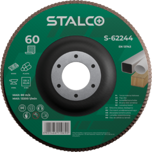 Disc clapete 125mm gr.80 alotex STALCO S-62247