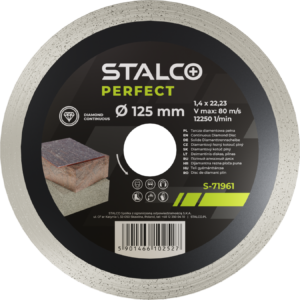 Disc diamant 125mm continuu STALCO PERFECT S-71961