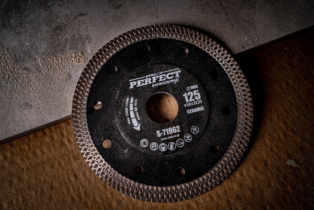 Disc diamant 125mmx1.4mm ceramica STALCO PERFECT S-71962