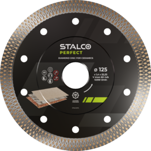 Disc diamant 125mmx1.4mm ceramica STALCO PERFECT S-71962