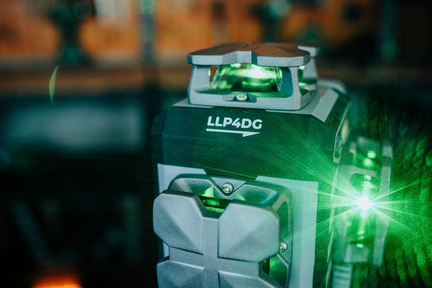 Nivela laser 4D LLP4DG verde STALCO PERFECT S058598012