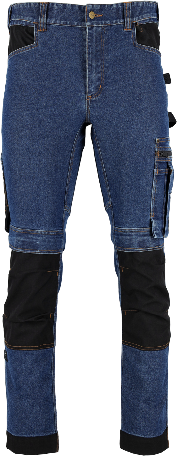 Pantaloni de lucru JEAN bleumarin STALCO PERFECT
