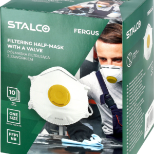 Semimasca de praf cu supapa FFP1 FERGUS STALCO S-47235