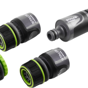 Set 4 elemente cu duză de pulverizare 1/2″ EXP STALCO GARDEN S101210212