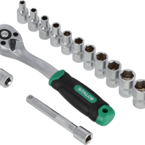 Set chei tub 15 piese 1/4 S-54003