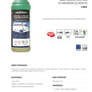Spumă activă pentru camioane 1 L STALCO PERFECT S-64552