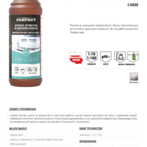 Spumă neutră pentru autoturisme 1 L STALCO PERFECT S-64556