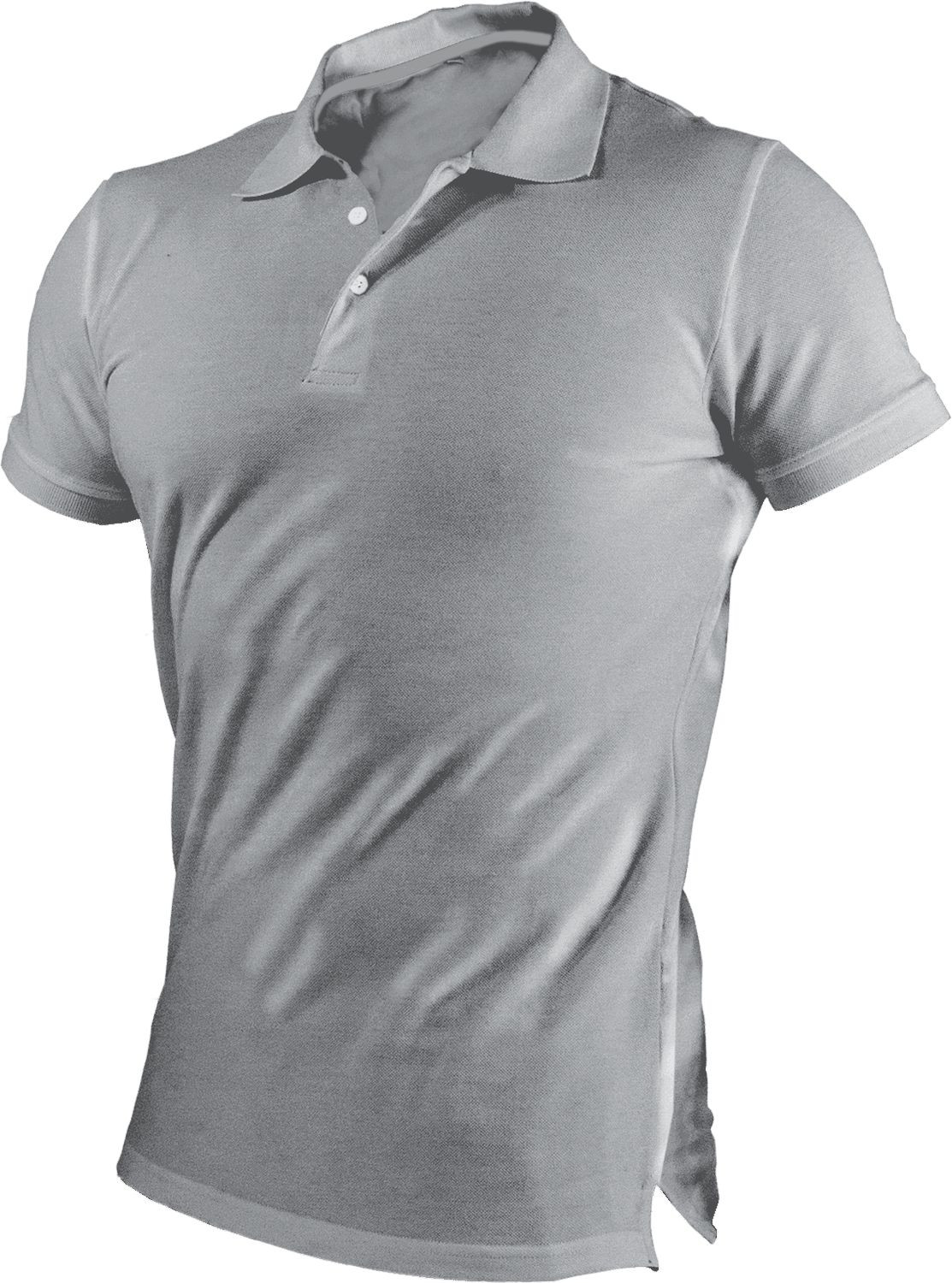 Tricou polo barbati GARU gri 3XL STALCO S-44678