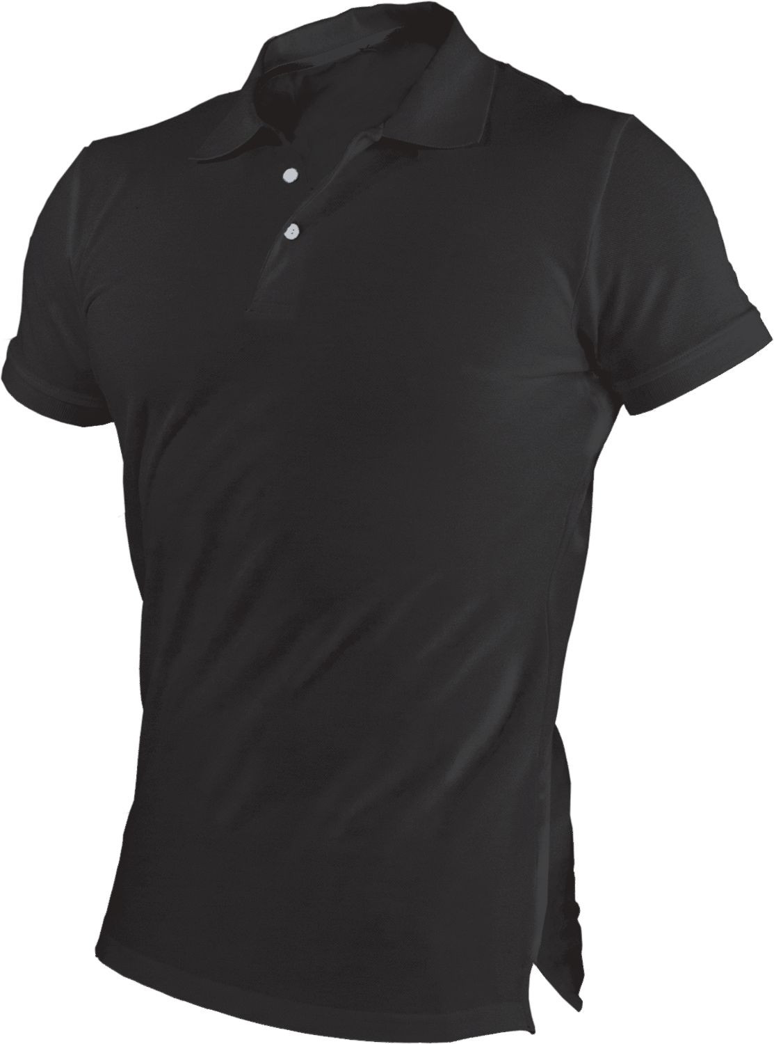 Tricou polo barbati GARU negru S STALCO S-44643